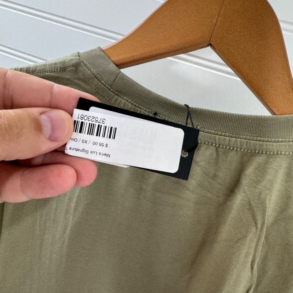 NEW Milano Di Rouge Men's Lux Signature T Shirt XS - Picture 6 of 8